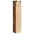 Dulap de depozitare slim, stejar fumuriu, 45x42,5x225 cm, lemn GartenMobel Dekor