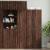 Dulap depozitare slim stejar maro 45x42,5x225 cm lemn prelucrat GartenMobel Dekor