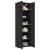 Dulap de depozitare, negru, 70x42,5x225 cm, lemn prelucrat GartenMobel Dekor