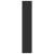 Dulap de depozitare, negru, 70x42,5x225 cm, lemn prelucrat GartenMobel Dekor