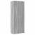 Dulap de depozitare, sonoma gri, 70x42,5x225, lemn prelucrat GartenMobel Dekor
