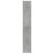 Dulap înalt, gri beton, 30x42,5x185 cm, lemn prelucrat GartenMobel Dekor