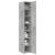 Dulap înalt, gri beton, 30x42,5x185 cm, lemn prelucrat GartenMobel Dekor