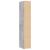 Dulap înalt, gri beton, 30x42,5x185 cm, lemn prelucrat GartenMobel Dekor