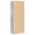 Dulap înalt, gri beton, 70x42,5x185 cm, lemn prelucrat GartenMobel Dekor