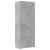 Dulap înalt, gri beton, 70x42,5x185 cm, lemn prelucrat GartenMobel Dekor