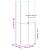 Dulap înalt, gri beton, 70x42,5x185 cm, lemn prelucrat GartenMobel Dekor