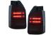 Stopuri Full LED VW Transporter V T5 Facelift (2010-2015) Rosu Fumuriu Performance AutoTuning