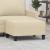 Taburet, crem, 70x55x41 cm, material textil GartenMobel Dekor
