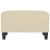 Taburet, crem, 70x55x41 cm, material textil GartenMobel Dekor