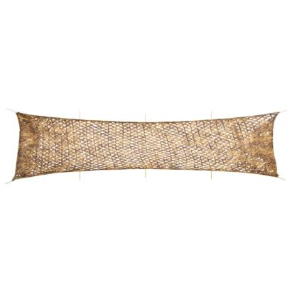 Plasă de camuflaj cu geantă de depozitare, nisipiu, 809x207 cm GartenMobel Dekor