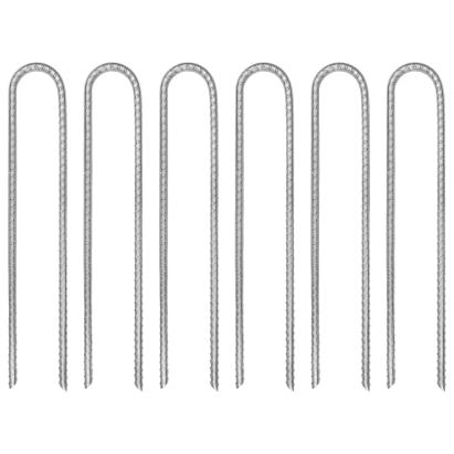 Țăruși de cort, 6 buc., 30 cm, Ø7 mm, oțel galvanizat GartenMobel Dekor