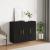 Dulap, negru, 90x34x80 cm, lemn compozit GartenMobel Dekor