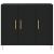 Dulap, negru, 90x34x80 cm, lemn compozit GartenMobel Dekor