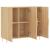 Dulap, stejar sonoma, 90x34x80 cm, lemn compozit GartenMobel Dekor