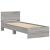 Cadru de pat cu tăblie gri sonoma 75x190 cm lemn prelucrat GartenMobel Dekor