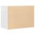 Dulap colț cu sertare alb 80x41x58 cm lemn prelucrat GartenMobel Dekor
