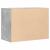 Dulap colț cu sertare gri beton 80x41x58 cm lemn prelucrat GartenMobel Dekor