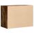 Dulap colț cu sertare stejar fumuriu 80x41x58 cm lemn prelucrat GartenMobel Dekor