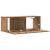 Dulap TV perete, stejar artizanal, 80x30x30 cm, lemn prelucrat GartenMobel Dekor