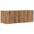 Dulap TV perete, stejar artizanal, 80x30x30 cm, lemn prelucrat GartenMobel Dekor
