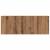 Dulap TV perete, stejar artizanal, 80x30x30 cm, lemn prelucrat GartenMobel Dekor