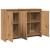 Dulap, stejar artizanal, 102x33x75 cm, lemn prelucrat GartenMobel Dekor