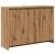 Dulap, stejar artizanal, 102x33x75 cm, lemn prelucrat GartenMobel Dekor