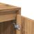 Dulap, stejar artizanal, 102x33x75 cm, lemn prelucrat GartenMobel Dekor