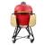 Gratar gradina cu carbuni, grill rotund, ceramic, cu roti, capac, rafturi, 128x80x120 cm, Kamado L-size GartenVIP DiyLine