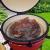 Gratar gradina cu carbuni, grill rotund, ceramic, cu roti, capac, rafturi, 128x80x120 cm, Kamado L-size GartenVIP DiyLine