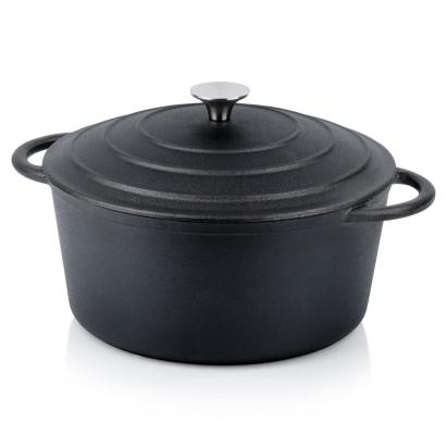 Cratita fonta cu capac 26cm, 5lit Handy KitchenServ