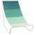 Scaun pliabil de plaja 86 x 51.5 x 60cm verde Handy KitchenServ