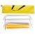 Scaun pliabil de plaja 86 x 51.5 x 60cm galben Handy KitchenServ