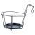 Suport Metalic pentru Ghivece de Balcon - Negru 29×22×24 cm Handy KitchenServ