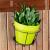 Suport Metalic pentru Ghivece de Balcon - Negru 29×22×24 cm Handy KitchenServ