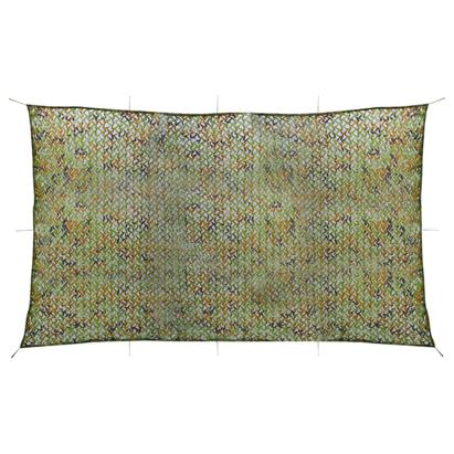 Plasă de camuflaj cu geantă de depozitare, verde, 2x5 m GartenMobel Dekor