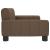 Canapea pentru copii, maro, 70x45x30 cm, material textil GartenMobel Dekor