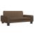 Canapea pentru copii, maro, 70x45x30 cm, material textil GartenMobel Dekor