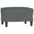 Set de canapele cu perne, 4 piese, gri închis, material textil GartenMobel Dekor