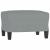 Set de canapele cu perne, 3 piese, gri deschis, textil GartenMobel Dekor