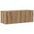 Set dulap TV 8 piese montat pe perete Stejar artizanal GartenMobel Dekor
