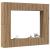 Set dulap TV 8 piese montat pe perete Stejar artizanal GartenMobel Dekor