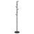 Cuier de haine, negru, 175 cm, fier vopsit electrostatic GartenMobel Dekor