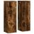 Suporturi de plante 2 buc. stejar fumuriu 25x25x80 cm lemn GartenMobel Dekor
