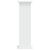 Suport de plante, alb, 33x33x100 cm, lemn prelucrat GartenMobel Dekor