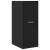 Dulap de farmacie, negru, 30x41x77,5 cm, lemn prelucrat GartenMobel Dekor