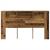 Tăblie pat cu dulap lemn vechi 180x18,5x102,5 cm lemn prelucrat GartenMobel Dekor