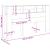Tăblie pat cu dulap lemn vechi 180x18,5x102,5 cm lemn prelucrat GartenMobel Dekor