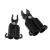 Conectori de tip x pentru araci de gradina cu diametrul de 11 mm, reutilizabili, reglabili, set 6 bucati MultiMark GlobalProd